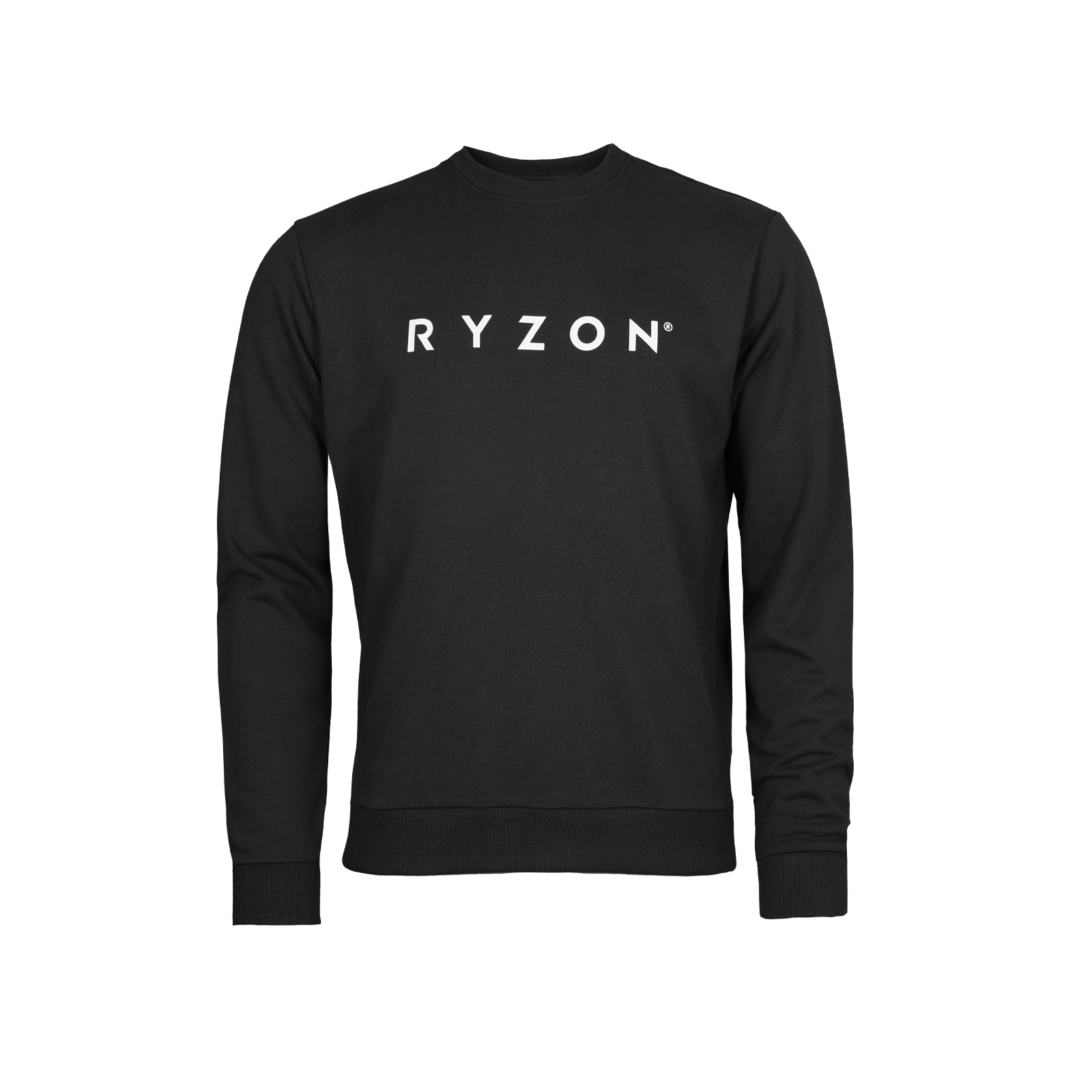 Ryzon Rhythm Unisex Crewneck Sweatshirt Typelogo Organic Cotton