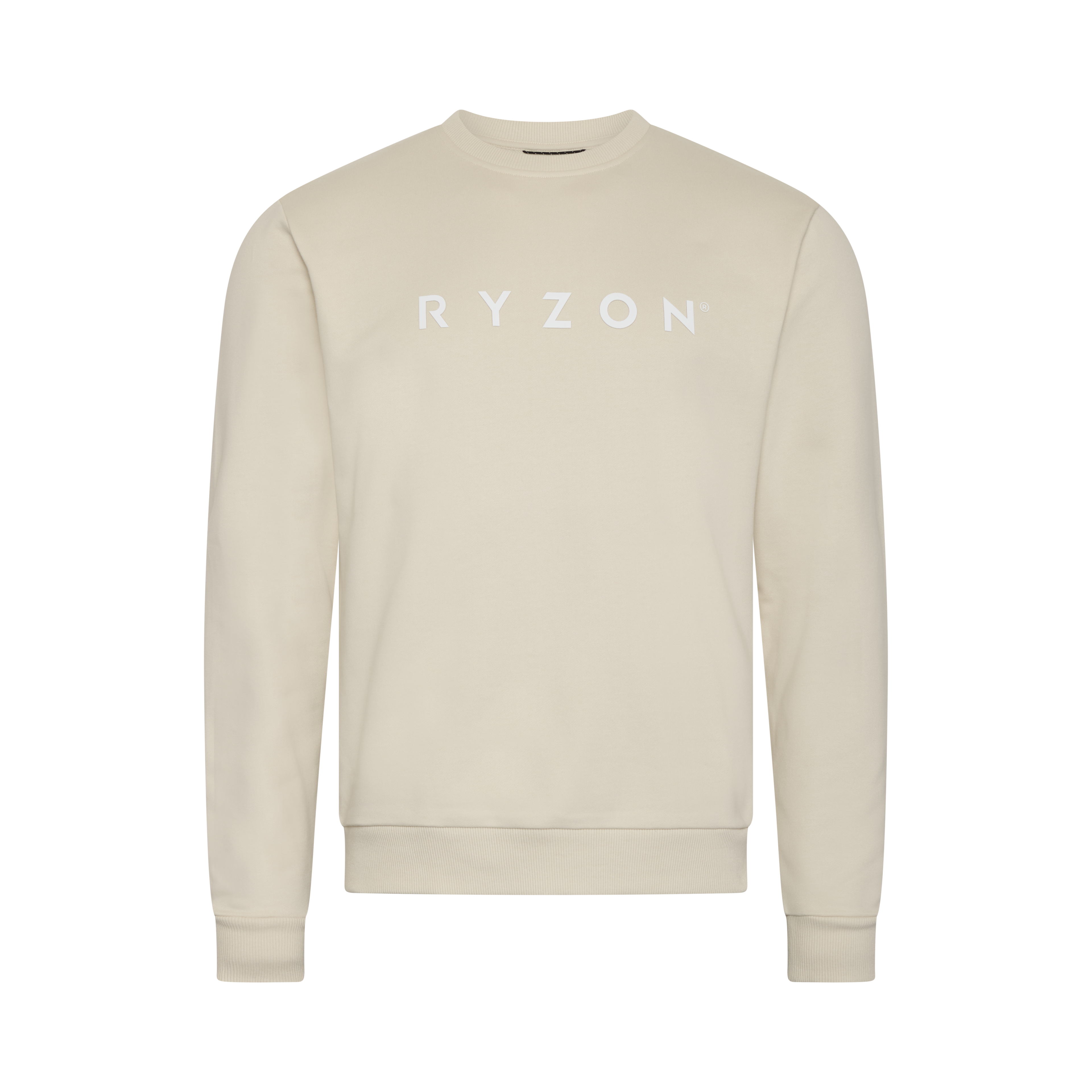 Ryzon Rhythm Unisex Crewneck Sweatshirt Typelogo Organic Cotton