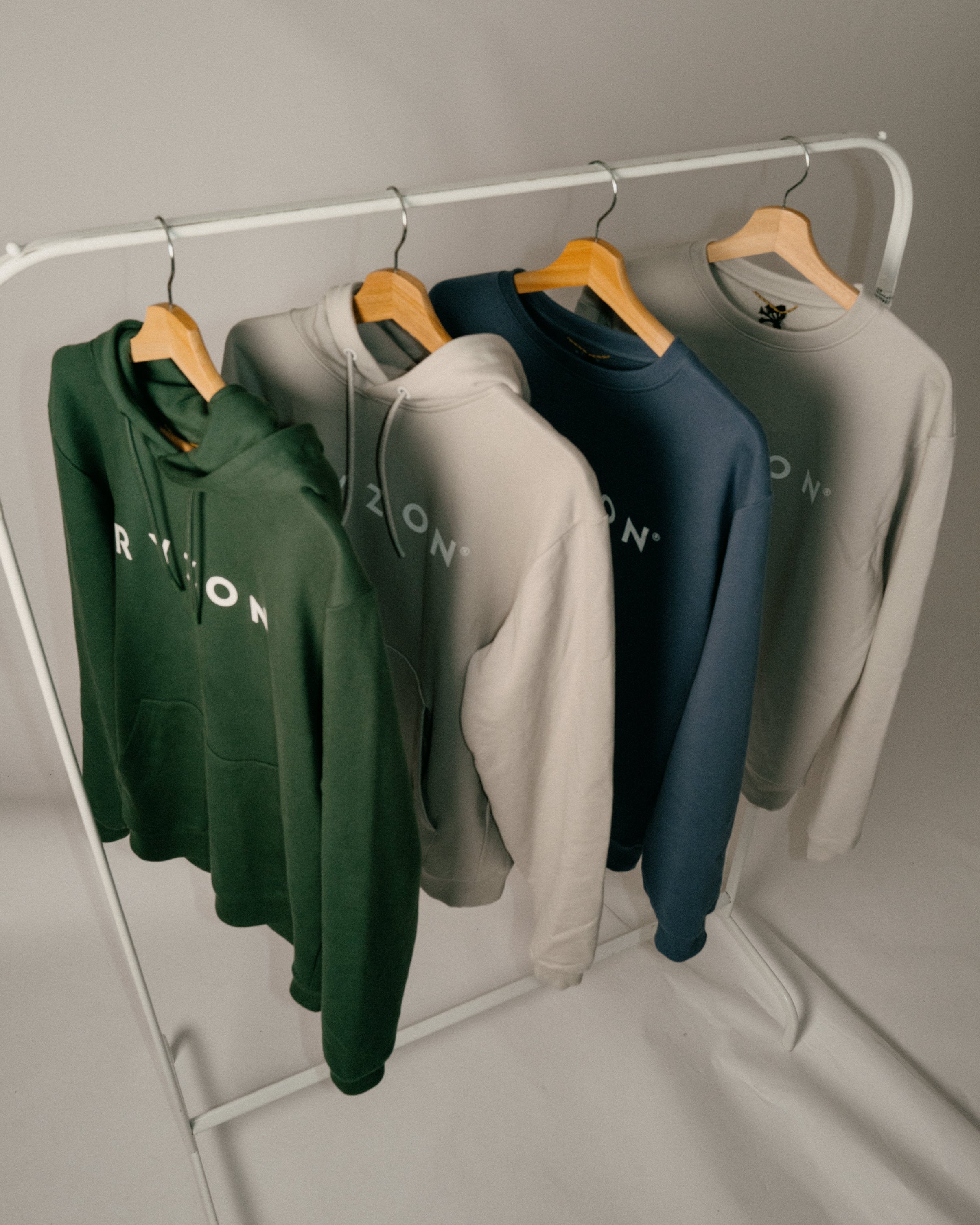 Ryzon Rhythm Unisex Crewneck Sweatshirt Typelogo Organic Cotton