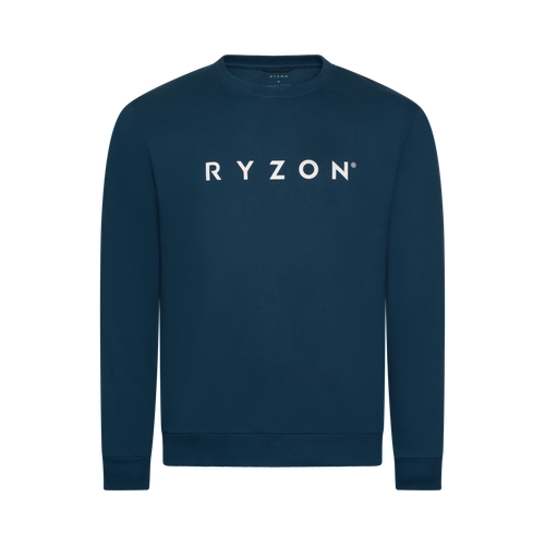 Ryzon Rhythm Unisex Crewneck Sweatshirt Typelogo Organic Cotton